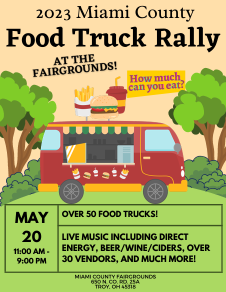 Food Truck Rally in Troy Ohio