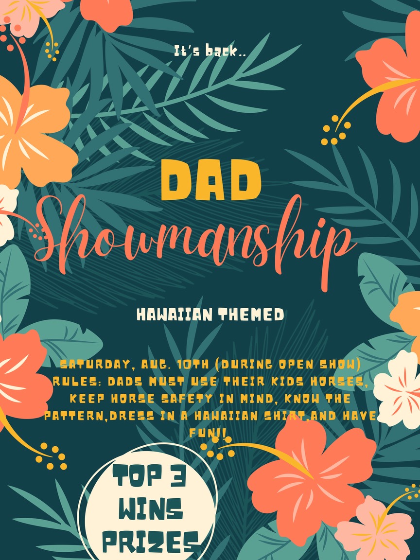 Dad Horse Showmanship